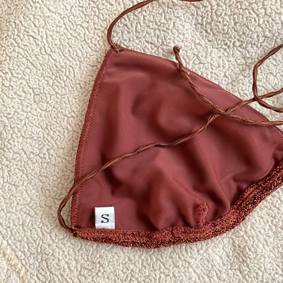 Oseree Lumiere Bikini Set Bronze - Picture 5 of 7